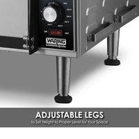 Pizza Oven with Independent Double-Deck & 14" Pizza Deck